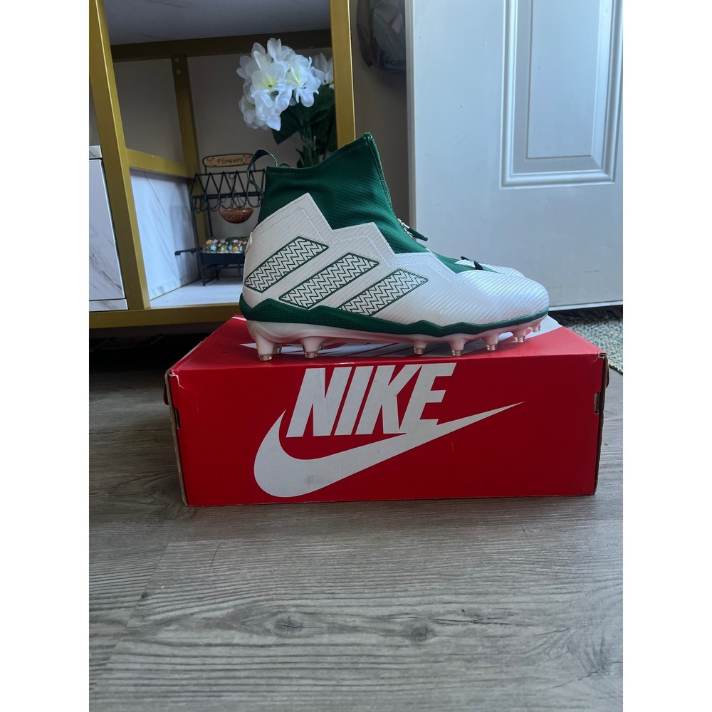 Adidas Nasty 2.0 Men's Football Cleats GY1760 Green White Size 10.5
